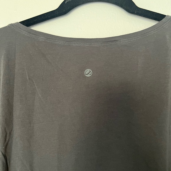 CRZ Yoga Long Sleeve Workout Shirt Melanite Small - Picture 3 of 8